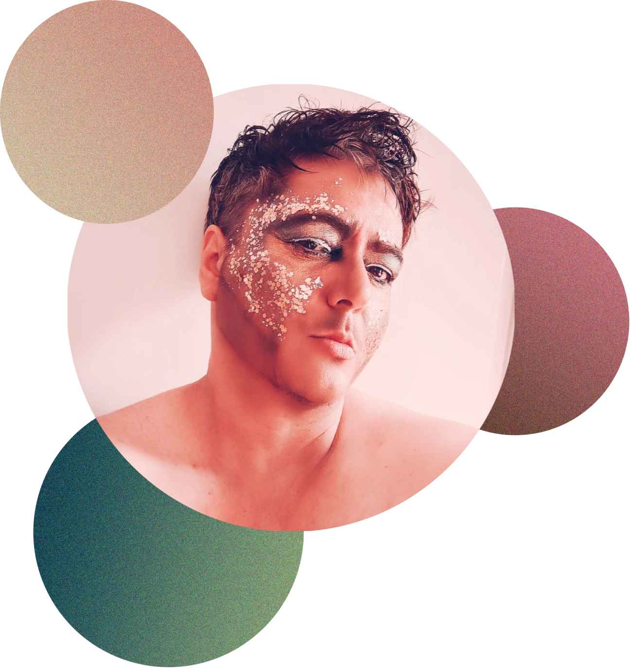 Portrait of FeuKing, Drag King